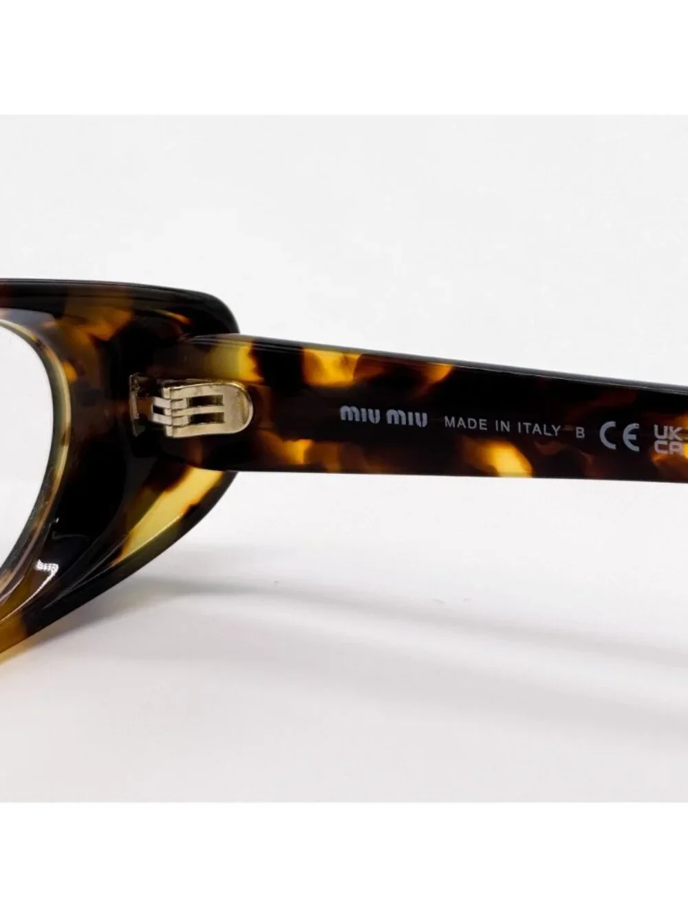 New Miu Miu MU03ZV 14L1O1 Havana Brown Women Eyeglasses VMU 03Z
